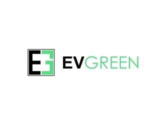 EV GREEN logo design by yunda