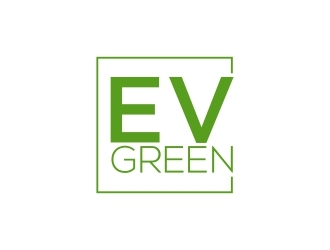 EV GREEN logo design by dibyo