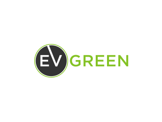 EV GREEN logo design by asyqh