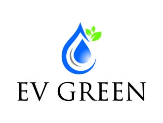 EV GREEN logo design by jetzu