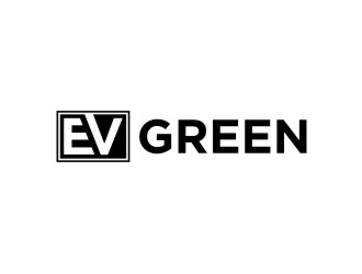 EV GREEN logo design by agil