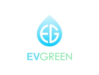EV GREEN logo design by yunda