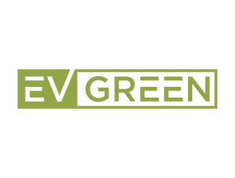 EV GREEN logo design by oke2angconcept
