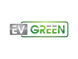 EV GREEN logo design by Landung