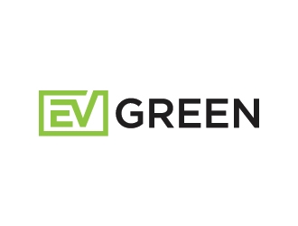 EV GREEN logo design by Fear