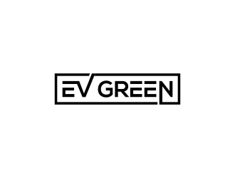 EV GREEN logo design by MUNAROH
