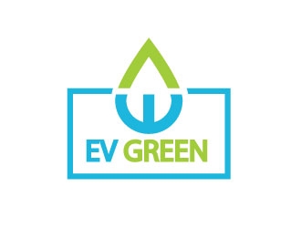 EV GREEN logo design by Webphixo