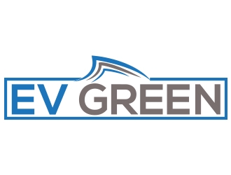 EV GREEN logo design by fawadyk