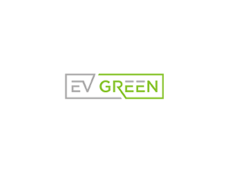 EV GREEN logo design by checx