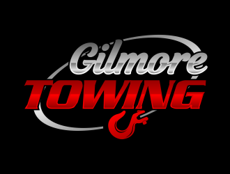 Gilmore Towing logo design by beejo