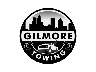 Gilmore Towing logo design by Kruger
