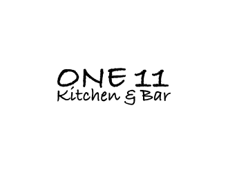 One 11 Kitchen & Bar logo design by Greenlight