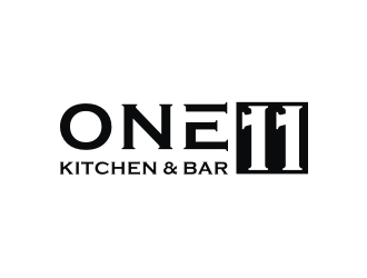 One 11 Kitchen & Bar logo design by ohtani15