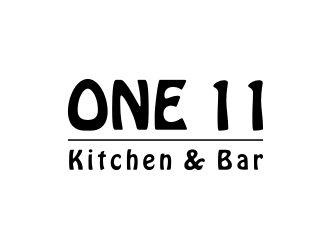 One 11 Kitchen & Bar logo design by asyqh