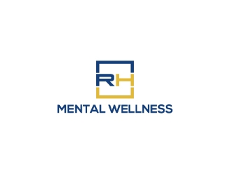 RH Mental Wellness logo design by cybil