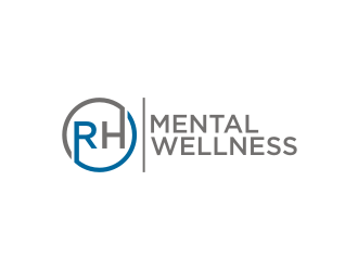 RH Mental Wellness logo design by rief