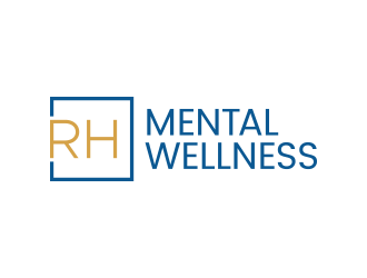 RH Mental Wellness logo design by lexipej