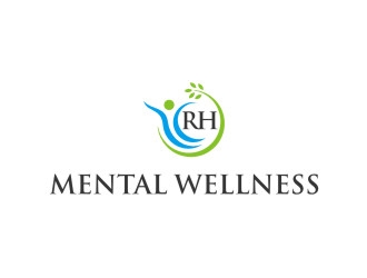 RH Mental Wellness logo design by Zinogre