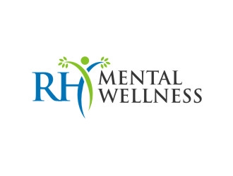 RH Mental Wellness logo design by Zinogre