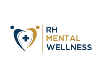 RH Mental Wellness logo design by Fear