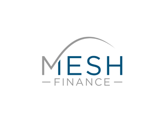Mesh Finance  logo design by bomie