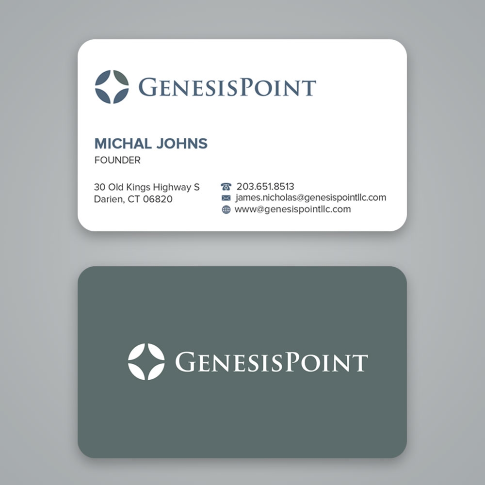GenesisPoint LLC logo design by moomoo