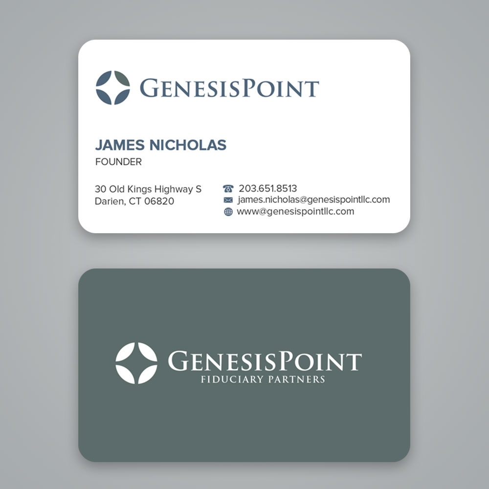 GenesisPoint LLC logo design by moomoo