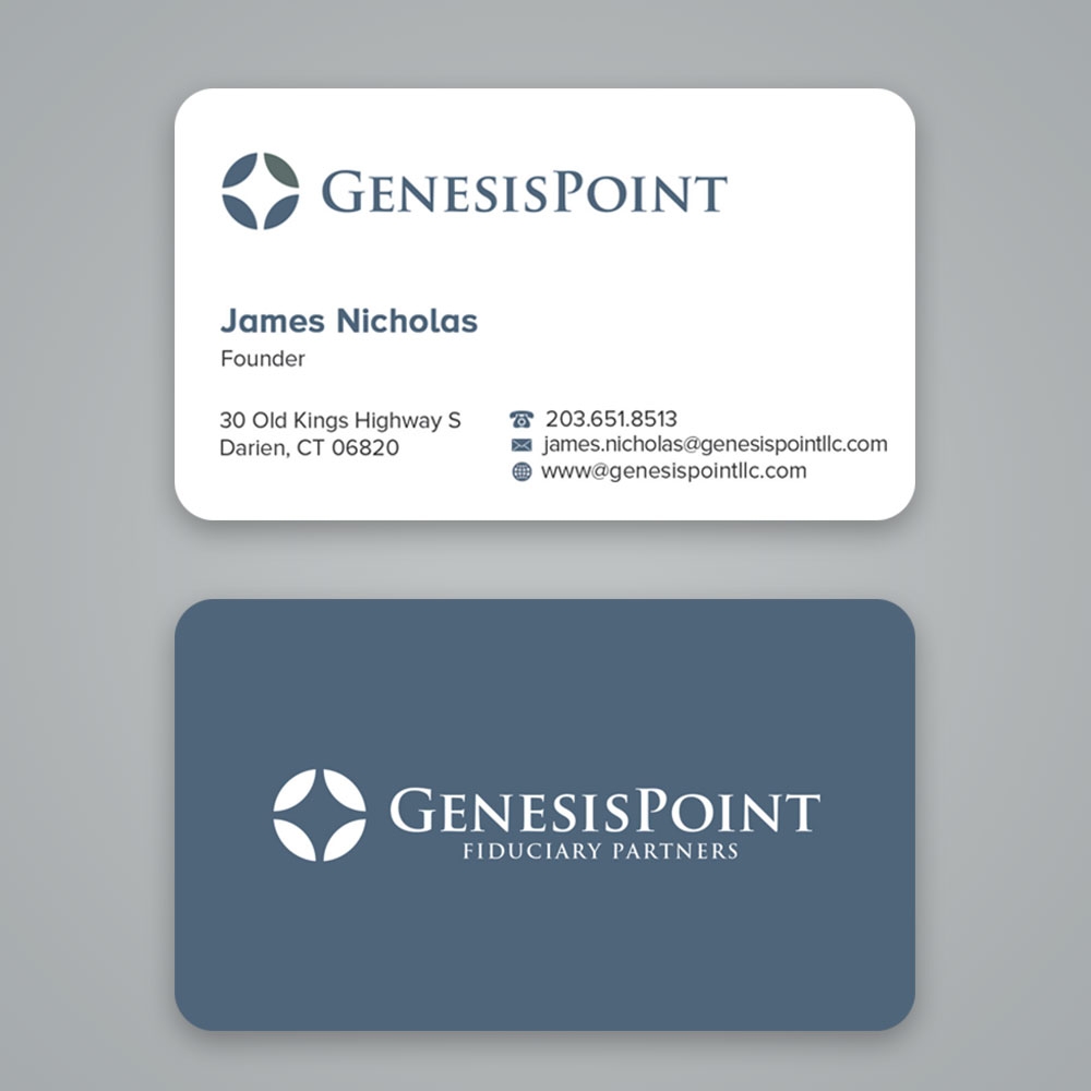 GenesisPoint LLC logo design by moomoo