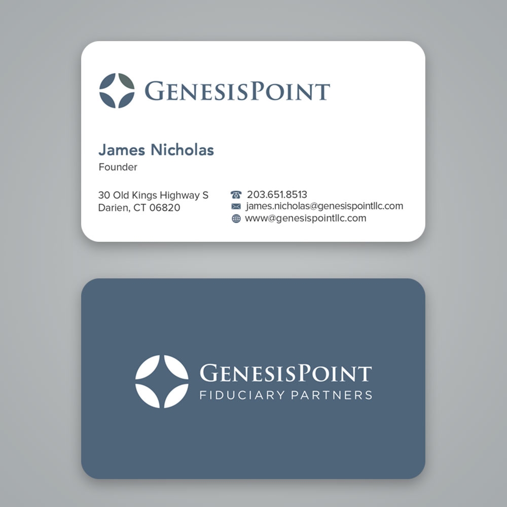 GenesisPoint LLC logo design by moomoo