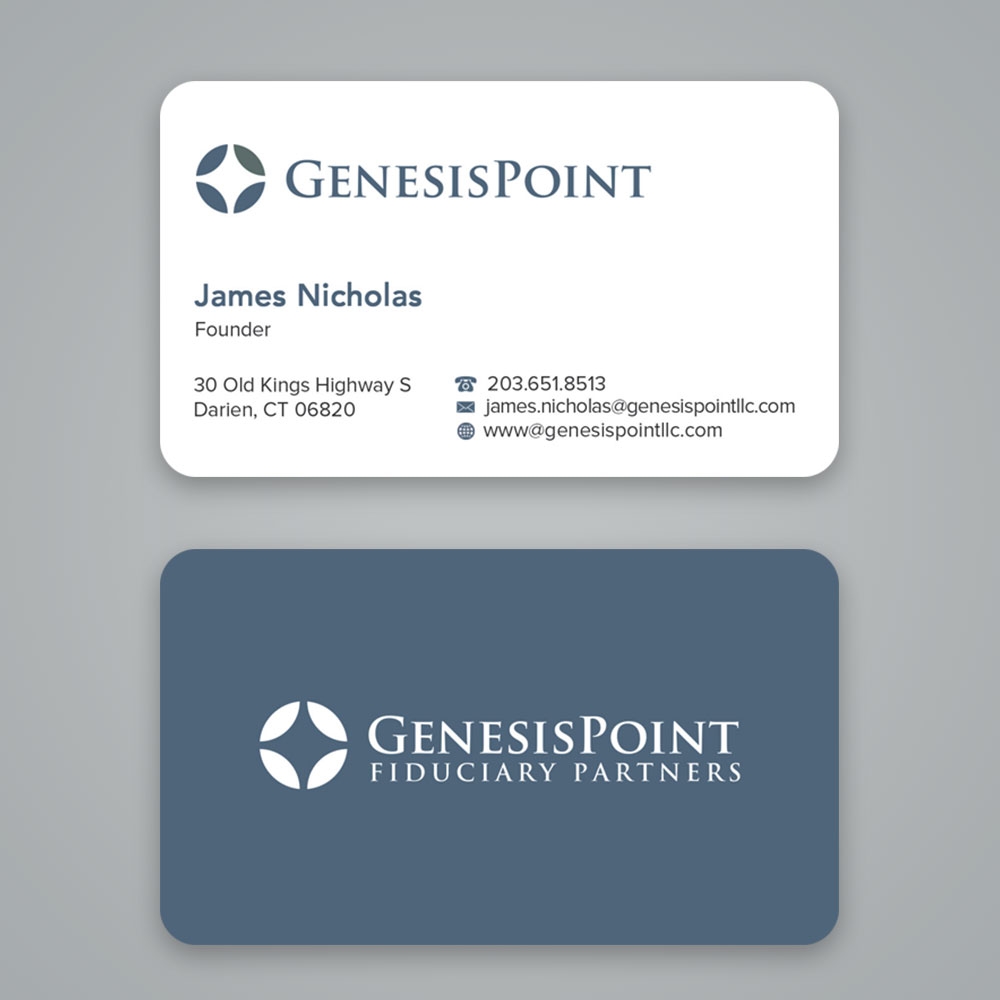 GenesisPoint LLC logo design by moomoo