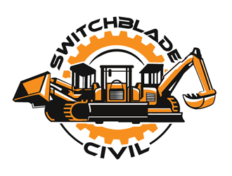 Switchblade civil logo design by megalogos