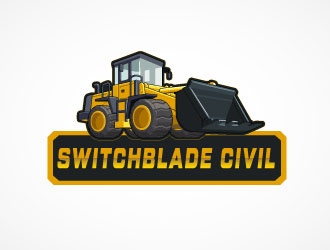 Switchblade civil logo design by AYATA