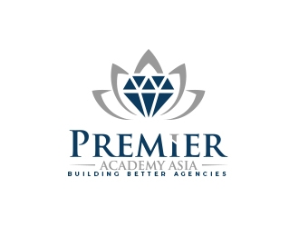 Premier Academy Asia logo design by MarkindDesign