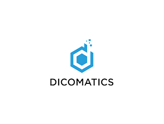 DICOMATICS logo design by blackcane