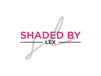 Shaded by Lex logo design by rief