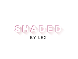 Shaded by Lex logo design by Loregraphic