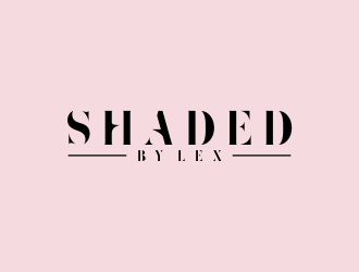 Shaded by Lex logo design by oke2angconcept