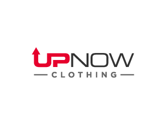 UPNOW Clothing logo design by pencilhand