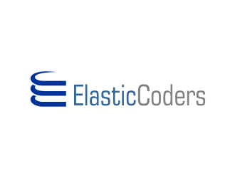 Elastic Coders logo design by AisRafa