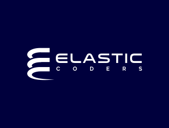 Elastic Coders logo design by AisRafa