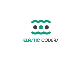 Elastic Coders logo design by maserik