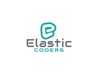 Elastic Coders logo design by Erasedink