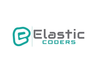 Elastic Coders logo design by Erasedink