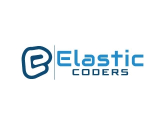 Elastic Coders logo design by Erasedink
