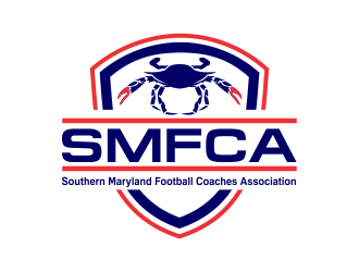 Southern Maryland Football Coaches Association logo design by AisRafa