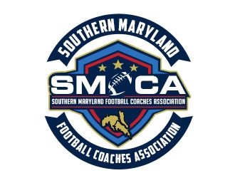 Southern Maryland Football Coaches Association logo design by Benok
