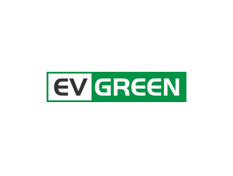 EV GREEN logo design by Inlogoz