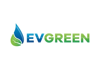 EV GREEN logo design by karjen