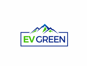EV GREEN logo design by kimora