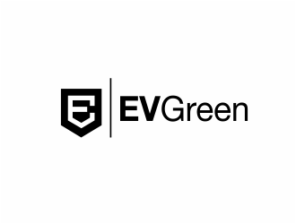EV GREEN logo design by kimora